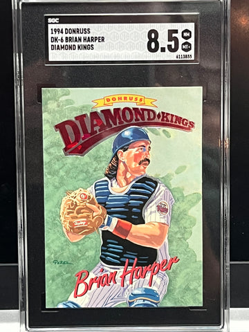 1994 Donruss DK-6 Brian Harper Diamond Kings