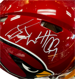 JJ Wyatt Signed Full Size Authentic Arizona Cardinals Helmet With Visor Beckett COA