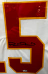 Patrick Mahomes Autographed Jersey White Framed Jersey - COA by Fanatics