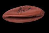 James Stewart signed Authentic Flat Spalding Football JSA COA