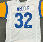 Eric Weddle Autographed Jersey JSA