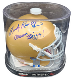 Rudy Ruettiger Signed Mini Helmet