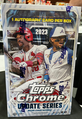 2023 Topps Chrome Update Series MLB Hobby Box