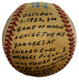 Joe Sewell Signed Baseball JSA COA