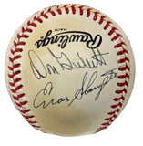 Lou Brock Signed Authentic Baseball