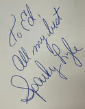 The Bronx Zoo Hardcover Book Signed by Author Sparky Lyle "To Ed All My Best"