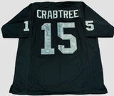 Michael Crabtree Oakland Raiders Signed Jersey - Black