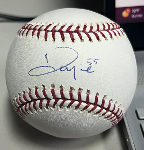Koyie Hill Autographed Baseball