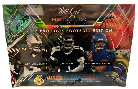 2025 Wild Card Metallix Pro-Look Football Edition
