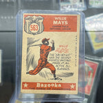 1959 Topps Bazooka #563 Willie Mays All-Star Selections