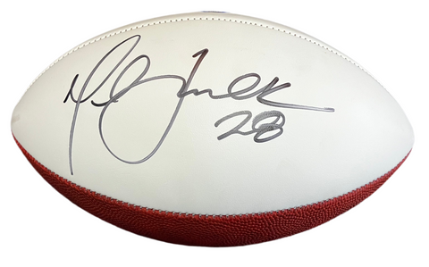Marshall Faulk Signed Football