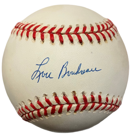 Lou Boudreau Signed Baseball JSA COA