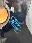 Vince Gill Signed 38 Inch Guitar (Black) Beckett COA