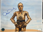 Anthony Daniels Signed Star Wars 11x14 Photo Inscribed "C-3P0"