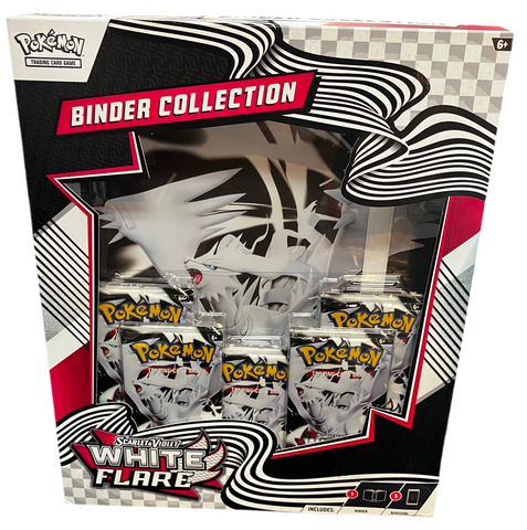 Pokémon Scarlet & Violet White Flare Binder Box