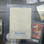 Willie Mays Deckle Edge Signed Photo 1969 No.33