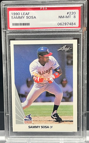 1990 LEAF #220 Sammy Sosa