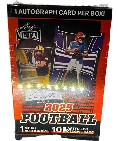 2025 Leaf Football Blaster Box