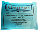 Saquon Barkley Signed Replica Eagles Helmet