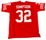 OJ Simpson Signed 49ers Jersey