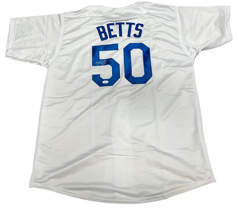 Mookie Betts Signed LA Dodgers Jersey JSA COA
