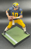Michigan Tom Brady with Michigan Field Turf