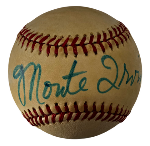 Monte Irvin Signed Baseball JSA COA