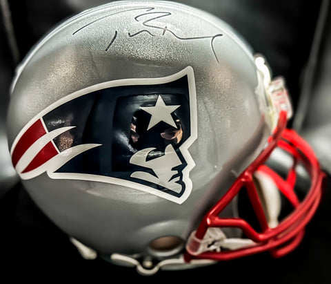 Tom Brady New England Patriots Signed Helmet