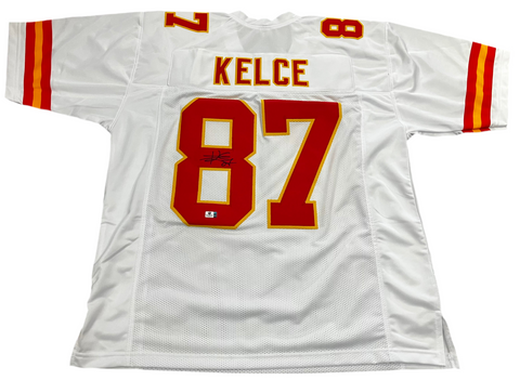Travis Kelce Signed Kansas City Chiefs Jersey