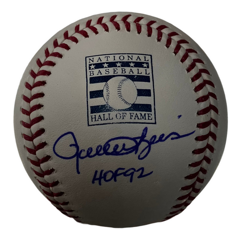Rollie Figners Signed Baseball Inscribed HOF 92 JSA COA