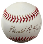 PRESIDENT FORD signed baseball