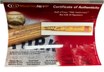 Hall Of Fame 50 Years Signed Bat