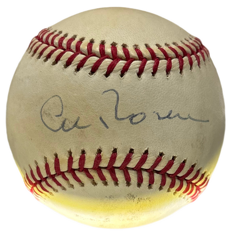Al Rosen Signed Authentic Baseball