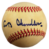 HENRY CHANDLER signed baseball
