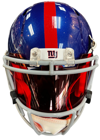 Odell Beckham Jr. Signed Full Size Replica New York Giants Helmet With Visor Inscribed “2014 OROY” Beckett COA – All In Autographs Odell Beckham Jr. Signed Full Size Replica New York Giants Helmet With Visor Inscribed “2014 OROY” Beckett COA – All In Autographs