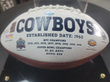 Dallas Cowboys Triplets (Aikman, Smith, Irvin) Signed Football, Fully Authenticated