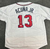 Ronald Acuna Jr. Autograph Jersey (white)