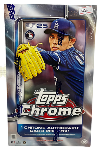 2025 TOPPS Chrome Hobby Box