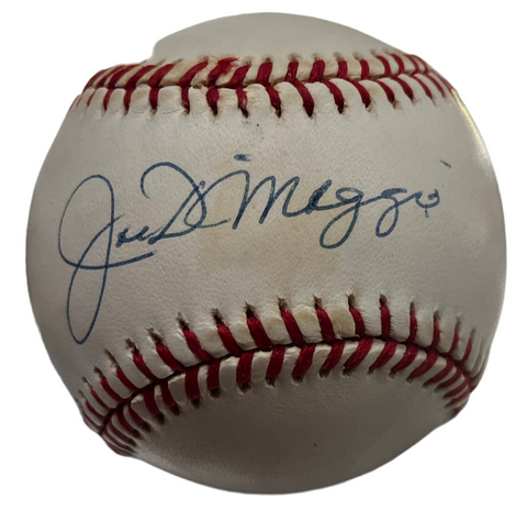 Joe DiMaggio Signed Baseball JSA COA