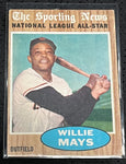 1962 Topps #395 Willie Mays National League All-Star