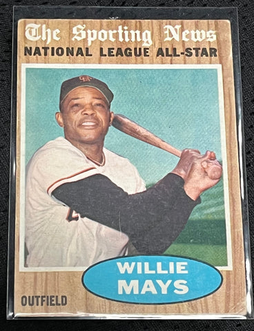 Willie Mays Topps #395 National League All-Star