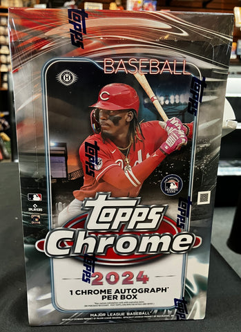 2024 Topps Chrome MLB Hobby Box