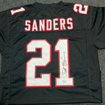 Deion Sanders Autographed Jersey COA BECKETT