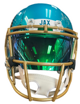 Trevor Lawrence Signed/Autographed Teal Jacksonville Jaguars Full Size Authentic Helmet With visor Fanatics COA