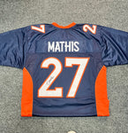 Damarri Mathis Signed Custom Jersey COA JSA