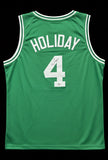 Jrue Holliday Signed Authentic Boston Celtics Jersey