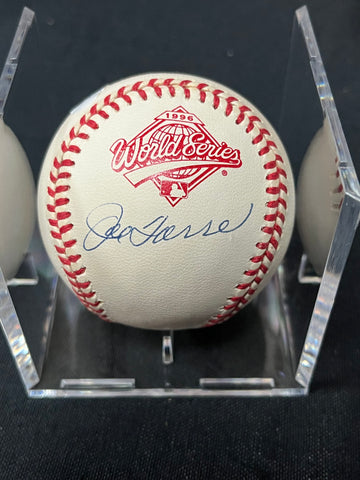 Joe Torre Autographed 1996 World Series Baseball