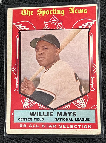 Willie Mays Topps Bazooka #563 All-Star Selections
