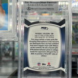 Russell Wilson Rookie Card Topp Chrome Card BGS 9