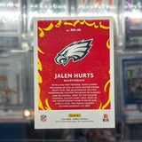 Jalen Hurts 2020 Donruss Football Red Hot Rookie Card #RH-JH
